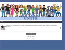 Tablet Screenshot of mykidsunite.com